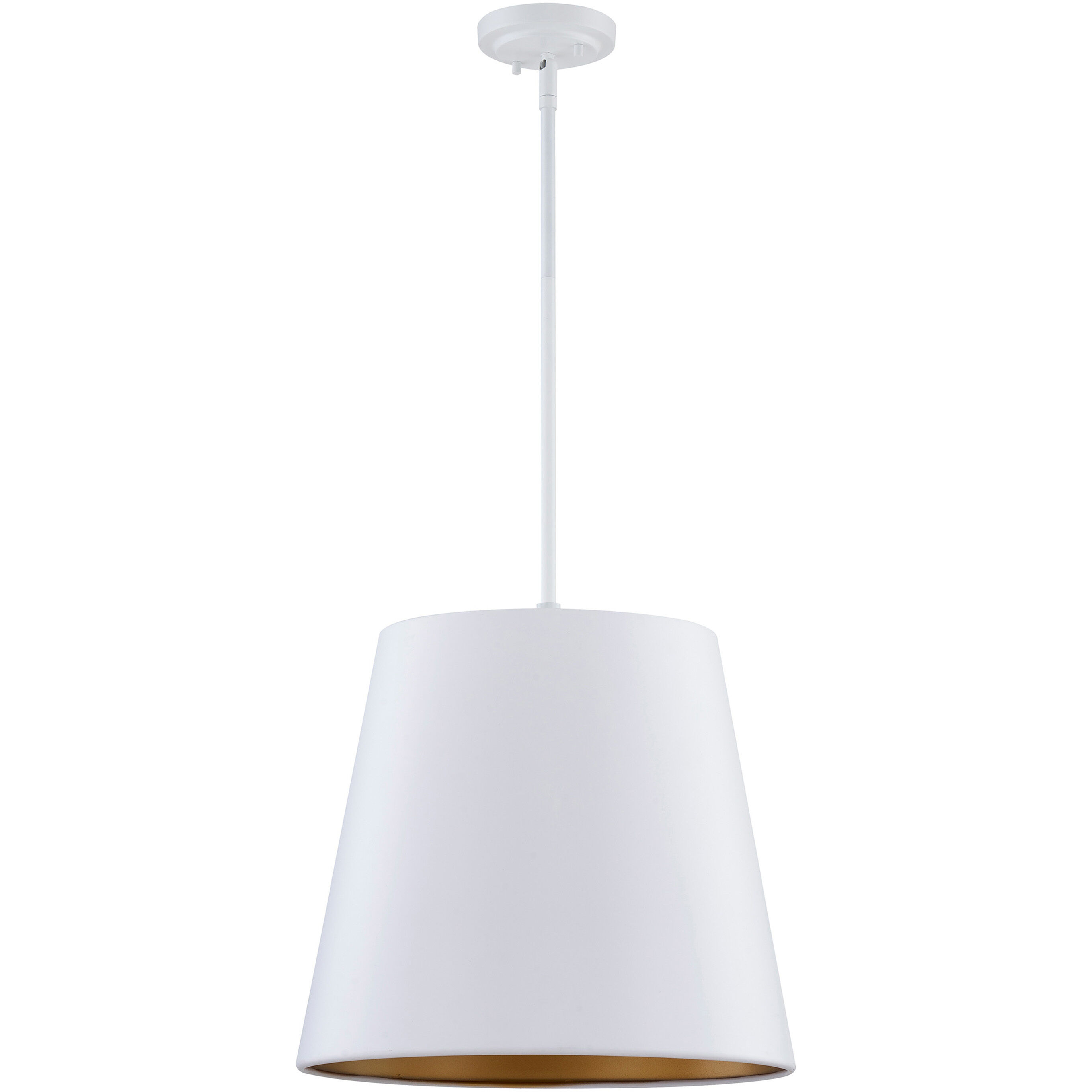 Allson 3 Light 16 inch Matte White Pendant Ceiling Light